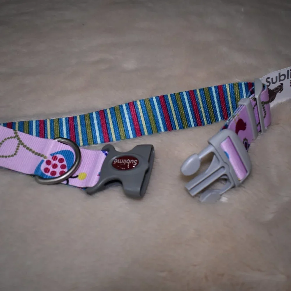 Sublime Pink Dog Collar- 18